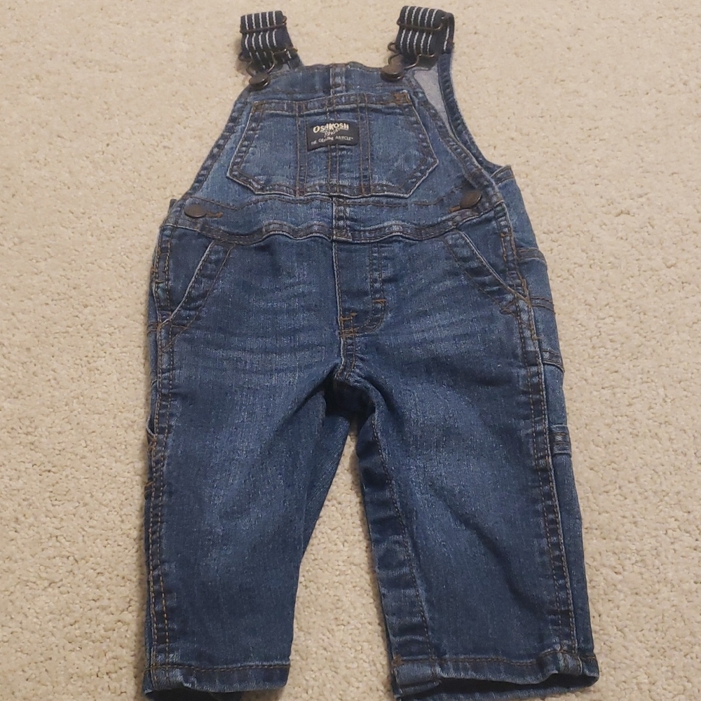 2/$20 Oshkosh Jean Overalls Like New